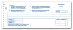 MW400NJ Mini-Writer Journals Use with 9 1/8" check 9 x 3 1/2"