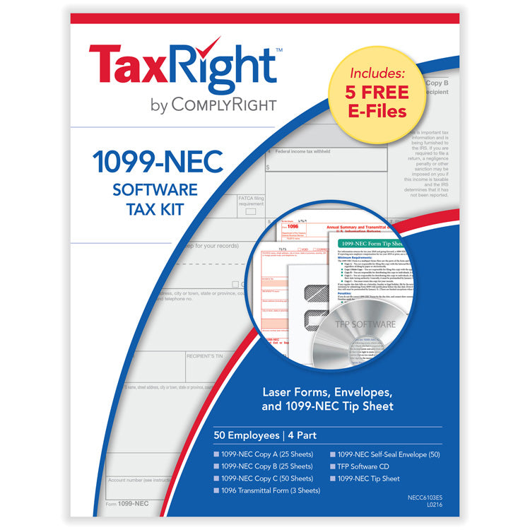 N6103ES 2024 ComplyRight 1099NEC 4part...