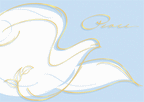 HP17307 - N7307 Peacemaker Holiday Cards 7 7/8 x 5 5/8"
