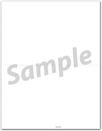 NE5108 1099 NEC 2-Up Blank Copy Backer Cut - No Stub 8 1/2 x 11"