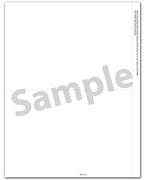NE5159 1099-NEC 2-Up Blank with Copy B and Paystub 8 1/2 x 11"