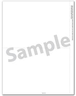 NE5159 1099-NEC 2-Up Blank with Copy B and Paystub 8 1/2 x 11