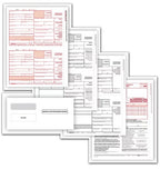 NE6105E 1099-NEC Laser Set - 5 Part with Envelopes 8 1/2 x 11"