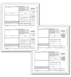 NE6113 1099-NEC 3Up Laser: 3 Part w/Electronic Filing 8 1/2 x 11"