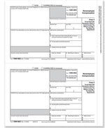 NE5112B Bulk 1099-NEC Payer & State Copy C Cut Sheet 8 1/2 x 11