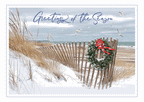 HP17302 - NN7302 Seashore Greetings Holiday Cards 7 7/8 x 5 5/8"