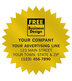 PB007 Burst Paper Label 1 3/4"