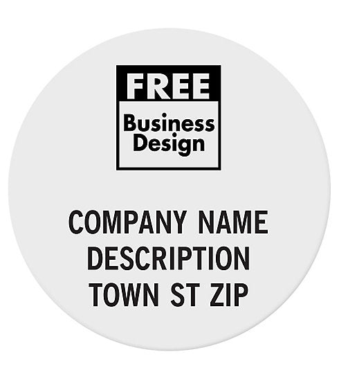 PC003 Circle Paper Label 1"