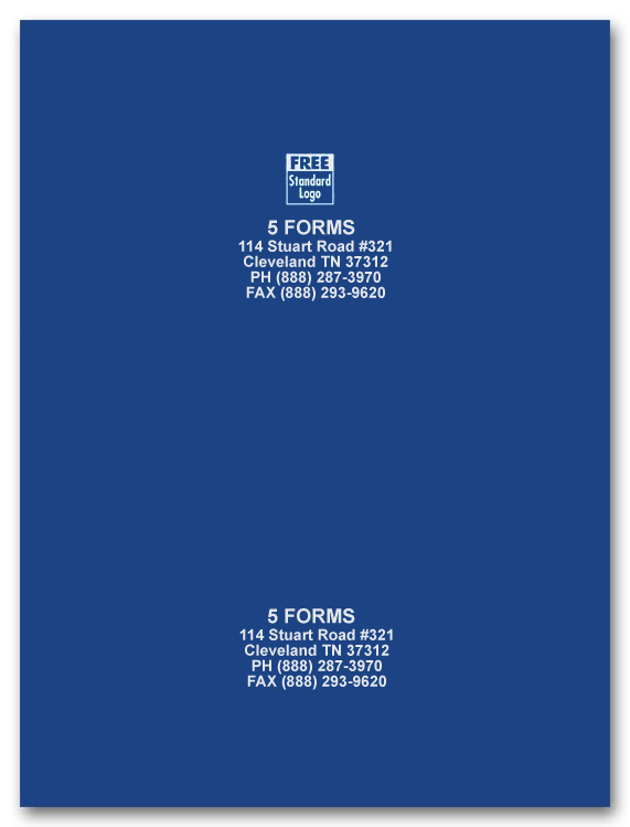 PF25-A Presentation Folders 2 Pockets