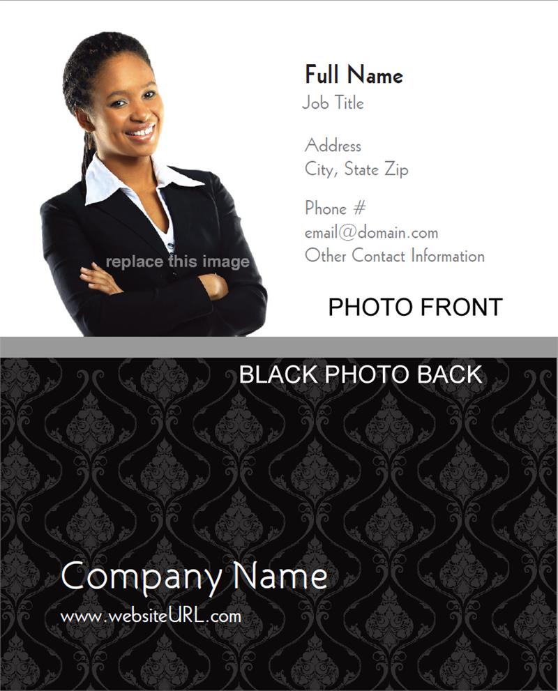 Full Color Photo Business Cards
