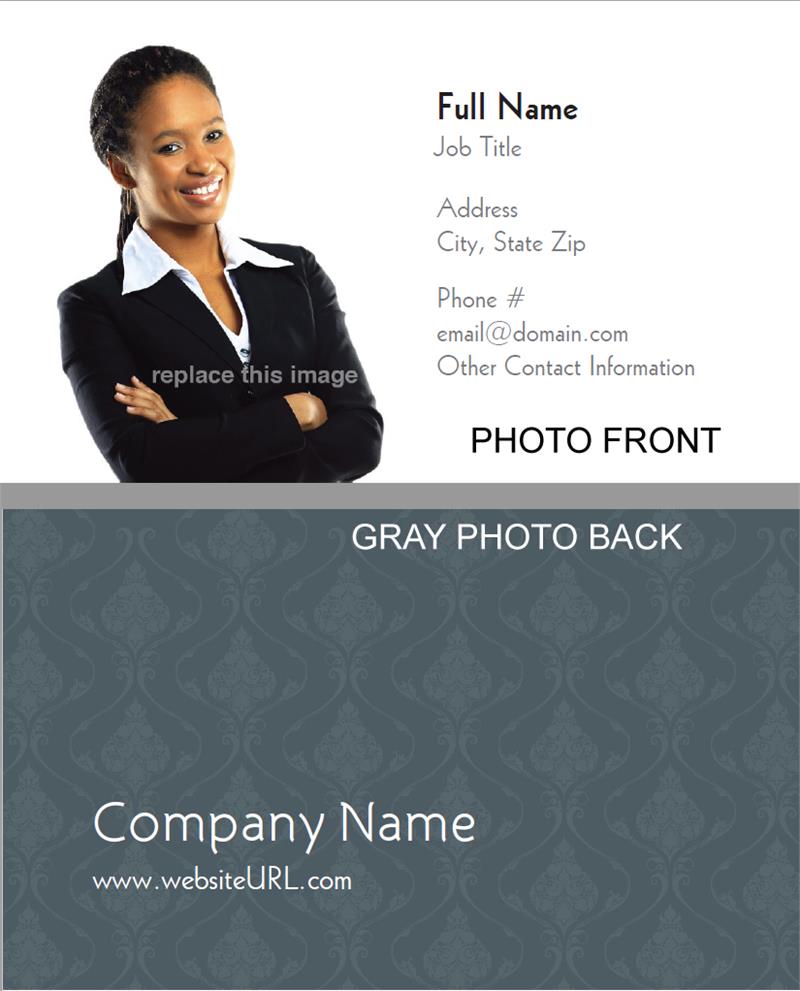 Full Color Photo Business Cards