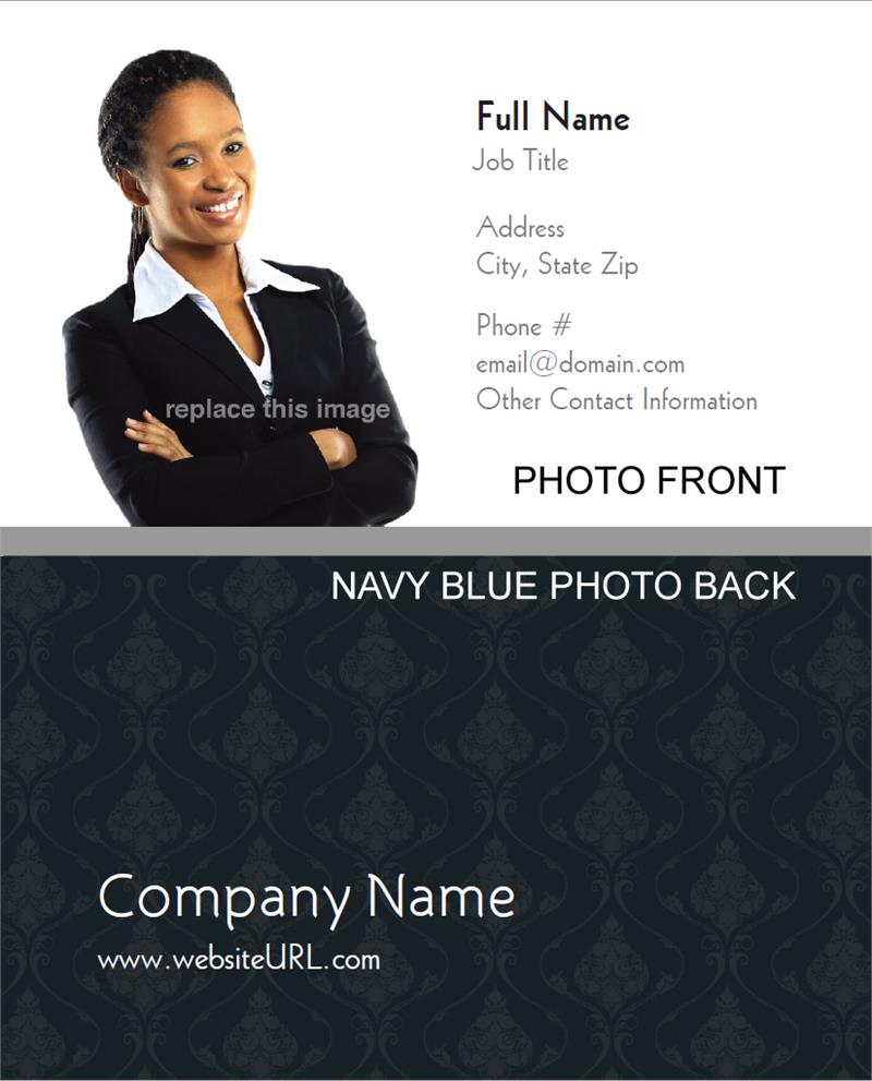 Full Color Photo Business Cards