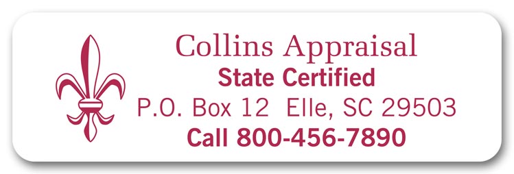 PR003 Rectangle Paper Label 2...