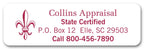 PR003 Rectangle Paper Label 2 3/4 x 7/8"