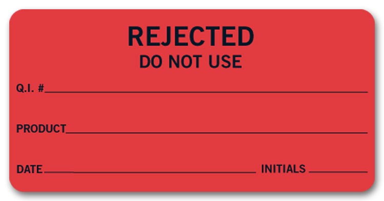 PR018 Rectangle Paper Label 1...