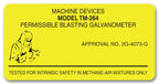 PR021 Rectangle Paper Label 2 x 1"