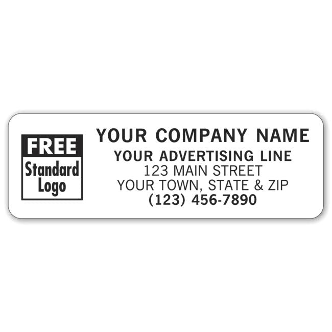 PR026 Rectangle Paper Label 3...