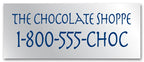 PS014 Square Corner Label 2 1/2 x 1"