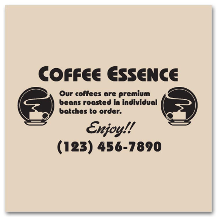 PS021 Square Corner Label 1...
