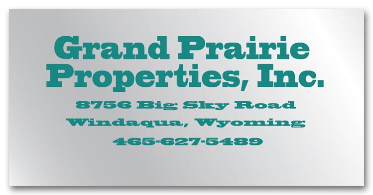 PS043 Square Corner Label 5...