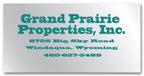 PS043 Square Corner Label 5 x 2 1/2"
