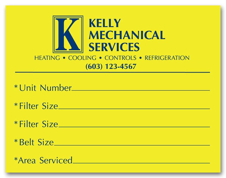 PS048 Square Corner Label 4...