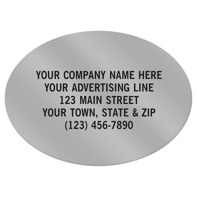 PV006 Oval Paper Label 2...