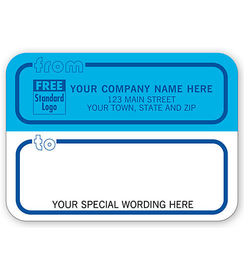 R71 Mailing Labels Rolls Blue...