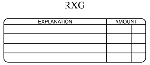 RXG