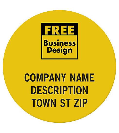 SC003 Circle 1" Polyester Labels