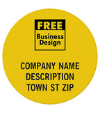 SC003 Circle 1" Polyester Labels