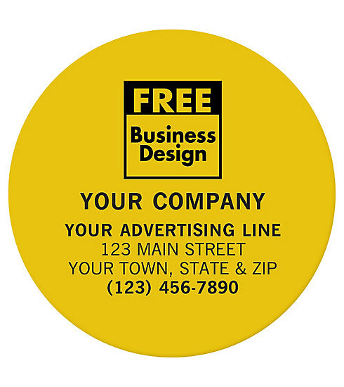 SC010 Circle 3" Polyester Label