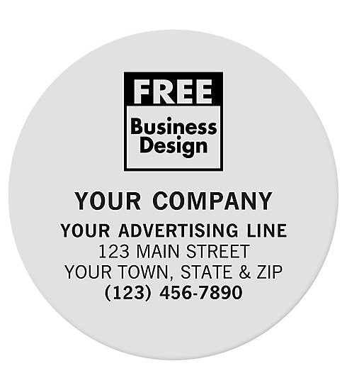 SC012 Circle 2" Polyester Label