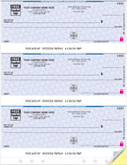 SDLA110 - SSLA110 High Security 3 To A Page Laser Check 22 Security Features 8 1/2 x 11"