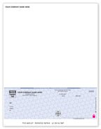 SDLB250 High Security Laser Bottom A/P Check 22 Security Features 8 1/2 x 11"