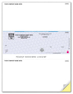 SDLM105 - SSLM105 High Security Laser Middle Check 22 Security Features 8 1/2 x 11"
