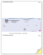 SDLM107 - SSLM107 High Security Laser Middle Check 22 Security Features 8 1/2 x 11"