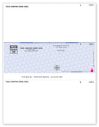 SDLM110 High Security Laser Middle Check 22 Security Features 8 1/2 x 11"