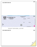 SDLM113 - SSLM1113 High Security Laser Middle Check 22 Security Features 8 1/2 x 11"