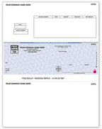 SDLM201 - SSLM201 High Security Laser Middle Check 22 Security Features 8 1/2 x 11"