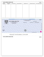 SDLM209 - SSLM209 High Security Laser Middle Check 22 Security Features 8 1/2 x 11"