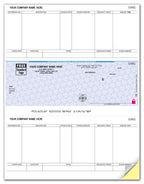 SDLM275 - SSLM275 High Security Laser Middle Check 22 Security Features 8 1/2 x 11"