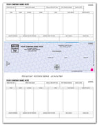 SDLM331 - SSLM331 High Security Laser Middle Check 22 Security Features 8 1/2 x 11"