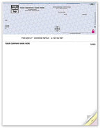 SDLT159 High Security Laser Top Check Multi-Purpose 7.5 Voucher 22 Security Features 8 1/2 x 11"