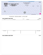 SDLT228 - SSLT228 High Security Laser Top Check 22 Security Features 8 1/2 x 11"