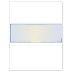 SLM832 High Security Middle Blank Laser Check 8 1/2 x 11"