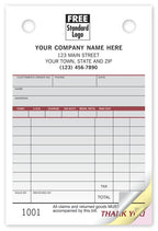 SP125 Register Forms Small Spectra 4 x 6"