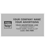 SR007 Rectangle Polyester Label 3 1/2 x 1 7/8"