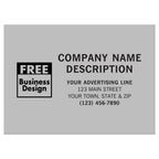 SR008 Rectangle Polyester Label 3 7/8 x 2 13/16"