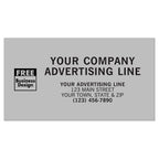 SR009 Rectangle Polyester Label 5 x 2 3/4"